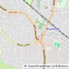 Map of Stockport