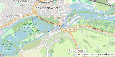 Map of Rickmansworth