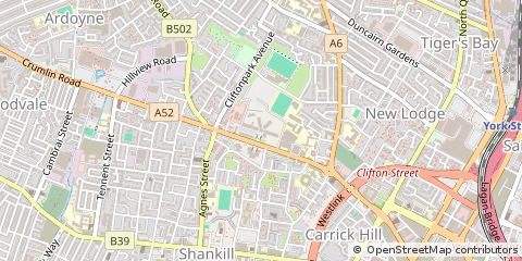 Map of Belfast