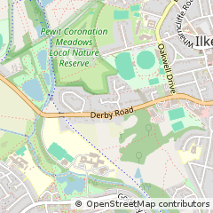 Map of Derby, Derbyshire