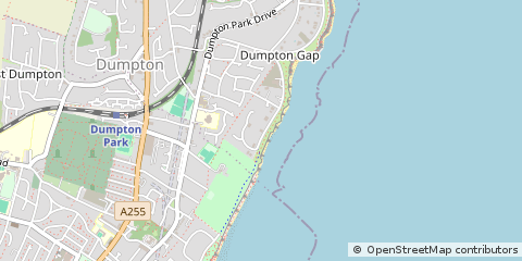 Map of Broadstairs, Kent