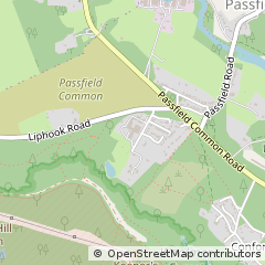 Map of Liphook, Hampshire