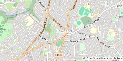 Map of Bristol