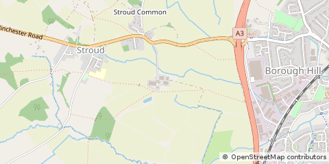 Map of Petersfield, Hampshire