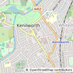 Map of Warwickshire