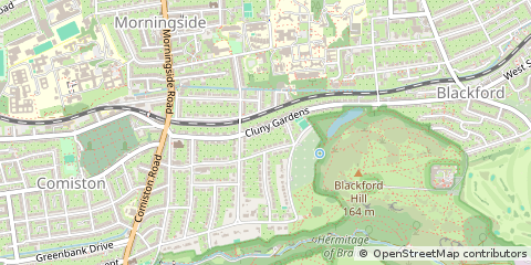 Map of Edinburgh