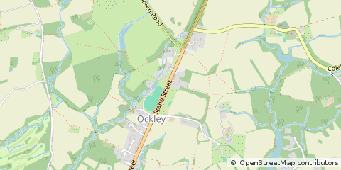 Map of Dorking