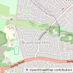 Map of Nottingham