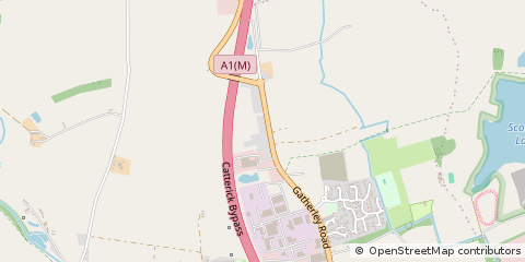 Map of Richmond, North Yorkshire