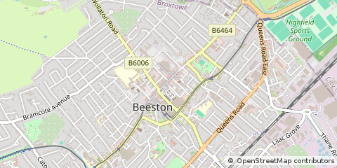 Map of Nottingham