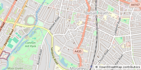 Map of Birmingham