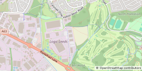 Map of Leeds