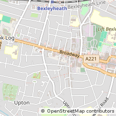 Map of Bexleyheath