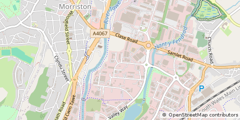 Map of Swansea