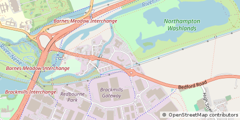 Map of Northampton