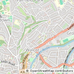 Map of Bath