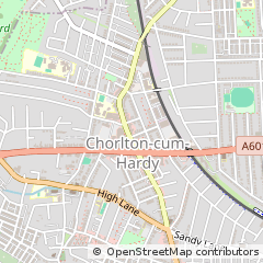 Map of Manchester
