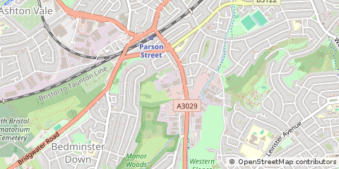 Map of Bristol
