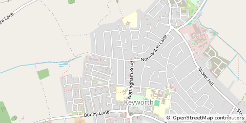 Map of Nottingham