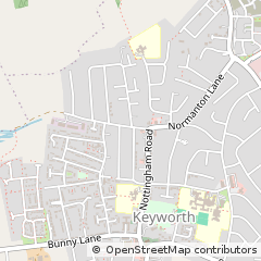 Map of Nottingham