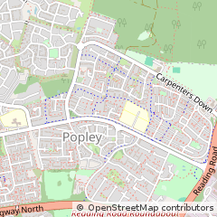 Map of Basingstoke, Hampshire