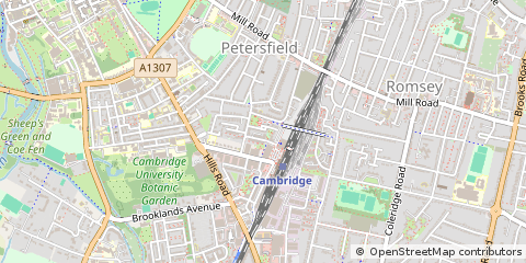 Map of Cambridge