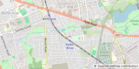 Map of Manchester