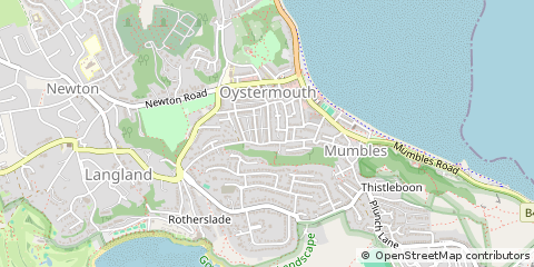 Map of Swansea