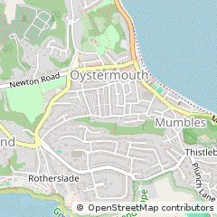 Map of Swansea