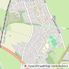 Map of Winchester, Hampshire