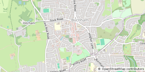 Map of Slough