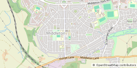 Map of Leeds