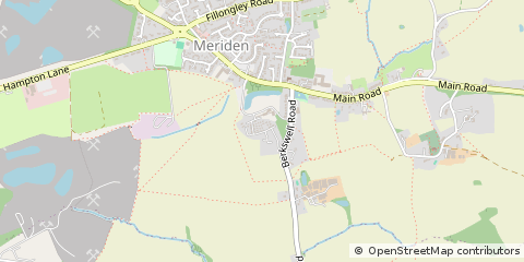 Map of Meriden