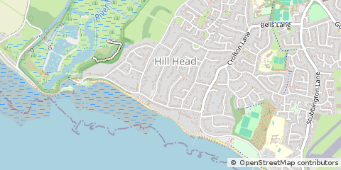 Map of Fareham