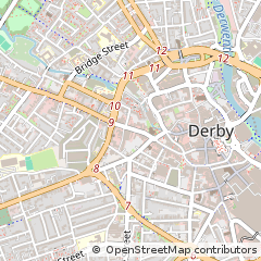 Map of Derby, Derbyshire