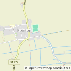 Map of Sleaford, Lincolnshire