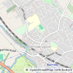 Map of Loughborough
