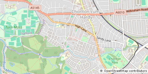 Map of Manchester