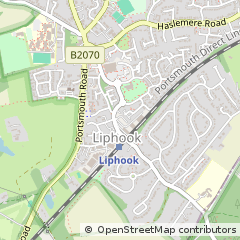 Map of Liphook, Hampshire