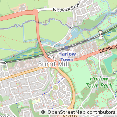 Map of Harlow