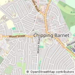 Map of Barnet