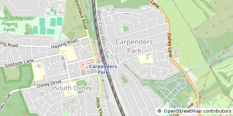 Map of Watford