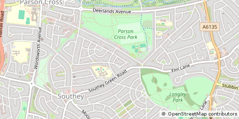 Map of Sheffield