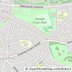 Map of Sheffield