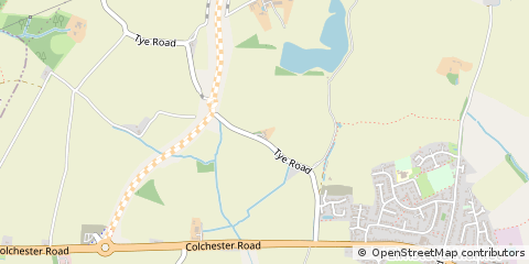 Map of Colchester, Essex