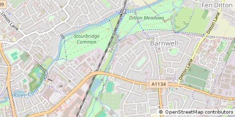 Map of Cambridge