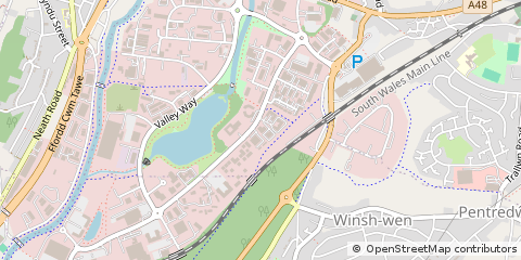 Map of Swansea