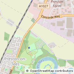 Map of Stockton-on-Tees