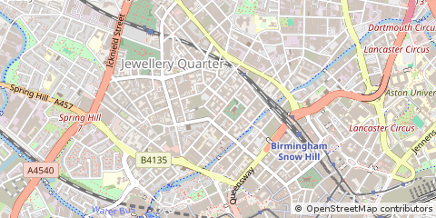 Map of Birmingham