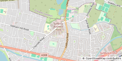 Map of Middlesex